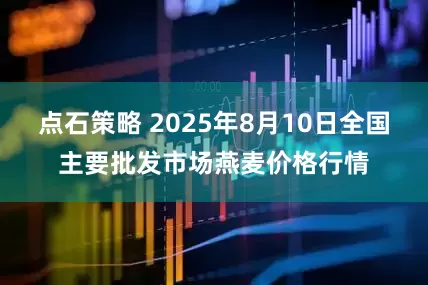 点石策略 2025年8月10日全国主要批发市场燕麦价格行情