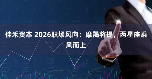 佳禾资本 2026职场风向：摩羯将提，两星座乘风而上
